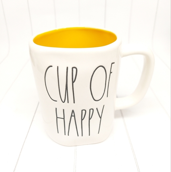 Rae Dunn “cup of happy” Mug - Picture 1 of 7